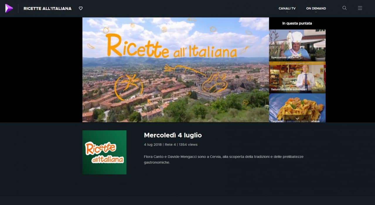Ricette All'Italiana - Rete 4 — immagine 2