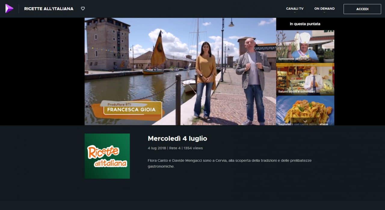 Ricette All'Italiana - Rete 4 — immagine 3